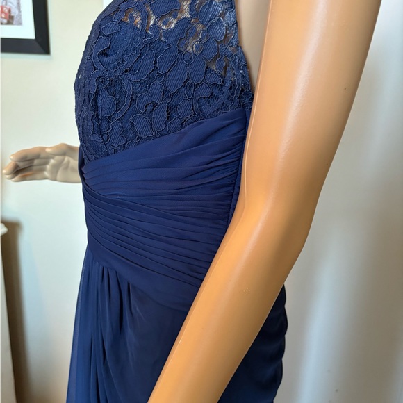 David’s Bridal Navy Gown - Picture 6 of 11